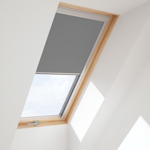 Przejdź do produktu Roleta zaciemniająca DUA do okna dachowego DAKEA, VELUX, FAKRO, Optilight, Keylite, Starlite, RoofLITE i DAKSTRA 