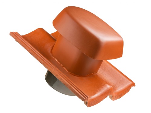 Przejdź do produktu Kominek ceramiczny wentylacyjny fi 150 - (dachówka betonowa)