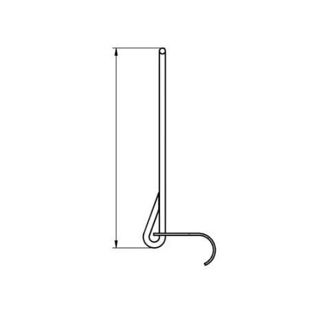 Spinka boczna do dachówki cementowej (Nord III) - op. 100 szt.