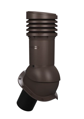 Kominek wentylacyjny (izolowany) EVO do blachodachówek i blach trapezowych Ciemny Braz