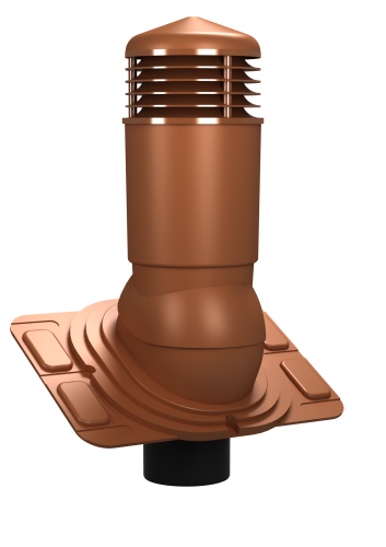 Przejdź do produktu Kominek wentylacyjny (izolowany) PLUS - UNIWERSALNY do blachodachówek i blach trapezowych - fi 125 