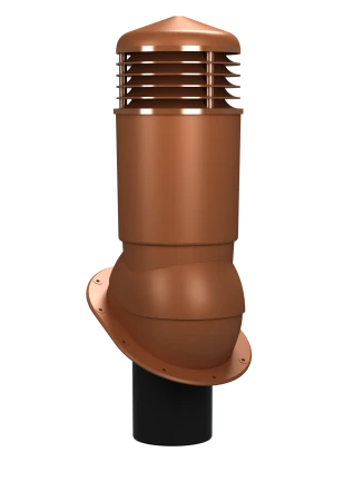 Kominek wentylacyjny PLUS NORMAL (izolowany) na pokrycia bitumiczne, trapezowe, blachy płaskie - fi 125