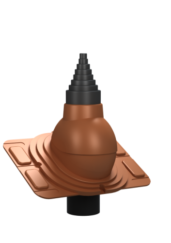 Przejdź do produktu Przejście antenowe UNIWERSALNE do blachodachówek i blach trapezowych - fi 19 - 90