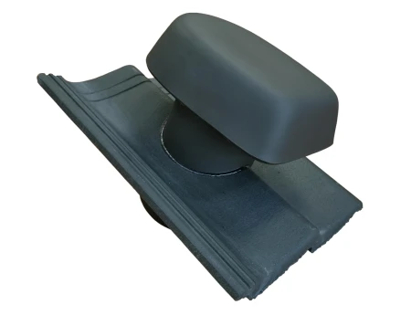 Kominek 125mm w dachówce betonowej