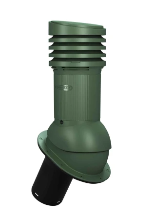 E09_EVO_kominek_wentylacyjny_125_blacha_plaska_Zielony