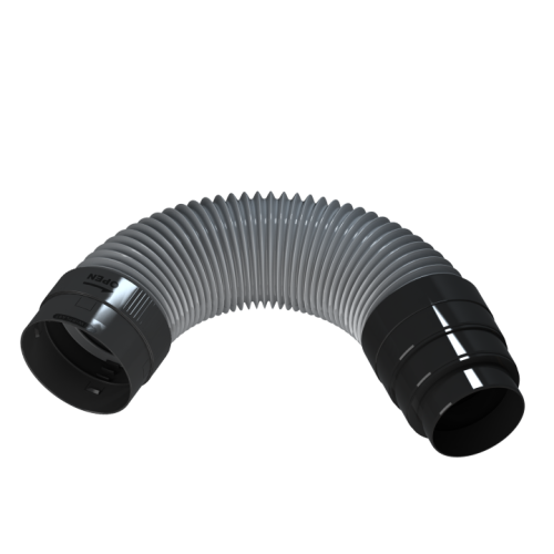 Przejdź do produktu Rura przyłączeniowa Ruroflex PLUS 150 (CLICK) do kominków PVC