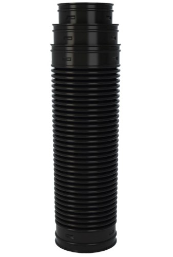 Przejdź do produktu Rura przyłączeniowa do kominków PVC - fi 125 - 125/110/100