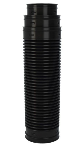 Przejdź do produktu Rura przyłączeniowa do kominków PVC - fi 150 - 160/150/125