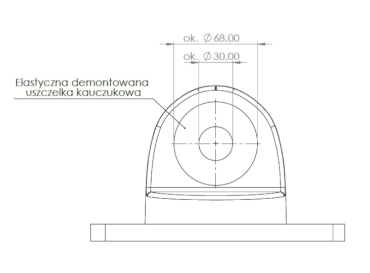 Uszczelnienie w dachówce solarnej